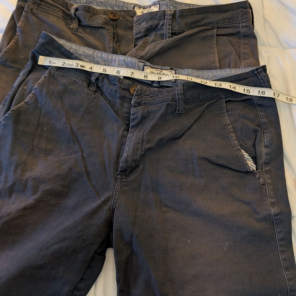 Men's Classic Gray Flat Front Shorts